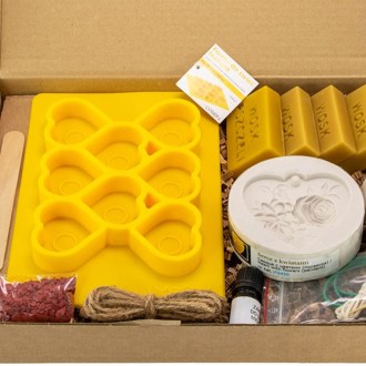 Set creativo para fabricación de velas – Romántica