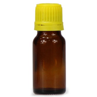 Botella de vidrio ámbar de 10 ml con gotero