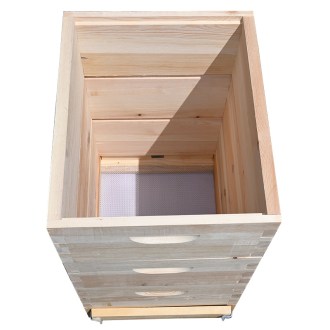 Colmena Langstroth 3 x 3/4 (185) - 10 cuadros - galvanizada