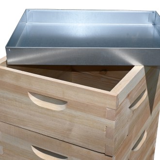 Colmena Langstroth 3 x 3/4 (185) - 10 cuadros - galvanizada