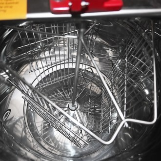 Extractor de miel Mellarius OptiLine 3.r. manual con manivela grande y patas P40