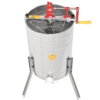 Extractor de miel Mellarius OptiLine 3.r. manual con manivela grande y patas P40