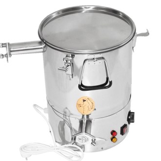 Tanque de extracción y decantación Mellarius MaxiLine 25 kg con elemento calefactor integrado