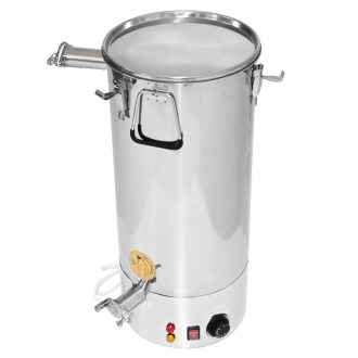 Tanque de extracción y clarificación Mellarius MaxiLine 50 kg con elemento calefactor integrado