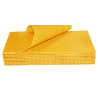 Láminas de cera estampada Langstroth 2/3 (159) - 424x136 mm