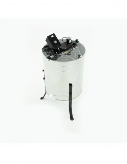 Extractor de miel Lysoň Basic 4 cuadros manual reversible eléctrico 230V Langstroth P60