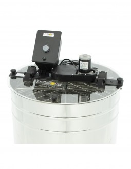 Extractor de miel Lysoň Basic 4 cuadros manual reversible eléctrico 230V Langstroth P60