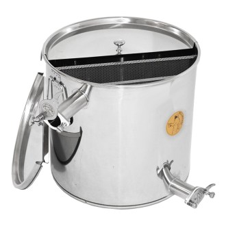 Tanque sedimentador y madurador Mellarius de 50 l con 2 filtros