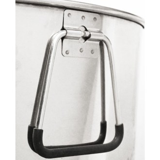 Extractor de miel Mellarius MiniLine 25 kg - grifo de acero inoxidable