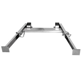 Soporte de acero inoxidable para colmenas 23,5 - 56,5 cm - 1 unidad