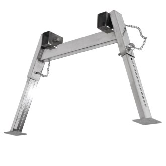 Soporte de acero inoxidable para colmenas 23,5 - 56,5 cm - 1 unidad