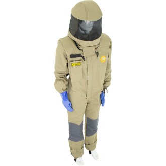 Traje de protección para la eliminación de nidos de avispas y avispones, S-XXXL