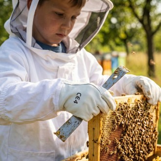 Guantes de protección para apicultura - infantiles