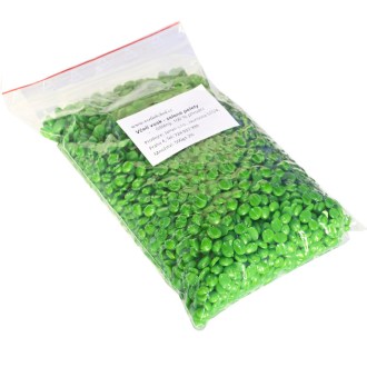 Cera de abeja - pellets verdes - 500 g