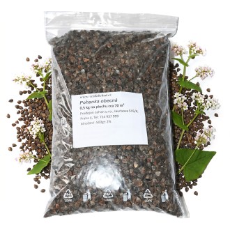 Trigo sarraceno común (semillas / pasto apícola) - 0,5 kg