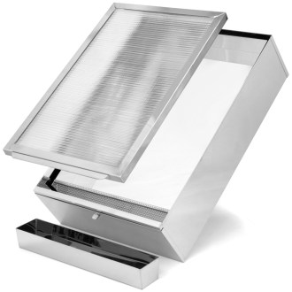 Fundidor solar de cera de acero inoxidable ApiCera®
