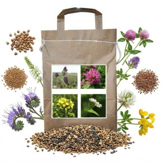 Mezcla nectarífera perenne Harmony para abejas - 1 kg
