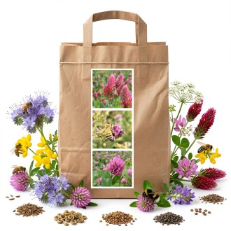 Mezcla nectarífera perenne de primavera para abejas - 1 kg