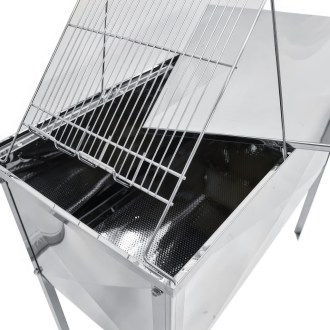 Mesa desoperculadora Mellarius con tapa - 100 cm
