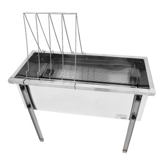 Mesa para desoperculado Lysoň Optima - bandeja de acero inoxidable - P 75 cm Langstroth