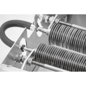 Desoperculador manual de disco para cuadros con generador de vapor 39 × 24 cm