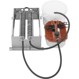 Desoperculador manual de disco para cuadros con generador de vapor 39 × 24 cm