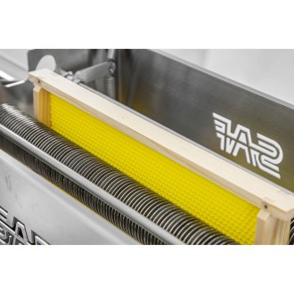 Desoperculador manual de disco para cuadros con generador de vapor 39 × 24 cm