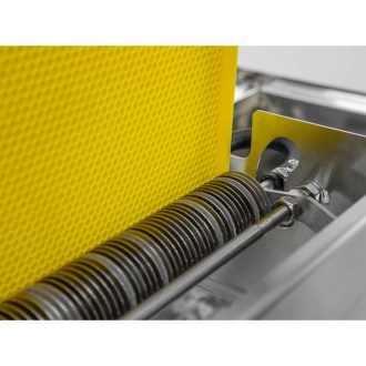 Desoperculador manual de disco para cuadros con generador de vapor 39 × 24 cm