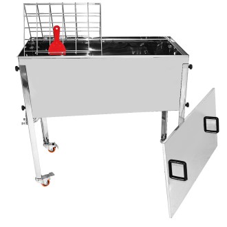 Mesa de desoperculado Mellarius MaxiLine con tapa - 100 cm