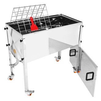 Mesa de desoperculado Mellarius MaxiLine con tapa - 100 cm