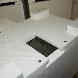 Núcleo de poliestireno extruido Langstroth 3/4 - 6 cuadros