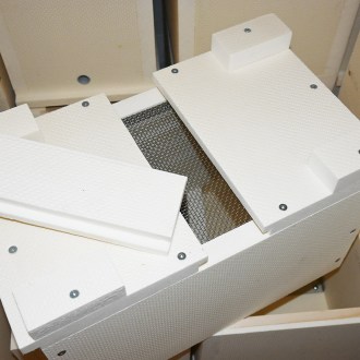 Núcleo de poliestireno extruido Langstroth 3/4 - 6 cuadros