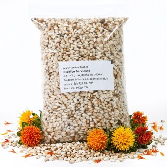 Cártamo (semillas / pasto apícola) - 0,5 kg