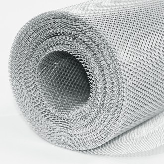 Malla desplegada apícola - aluminio, malla 4 mm, rollo 0,42 × 10 m