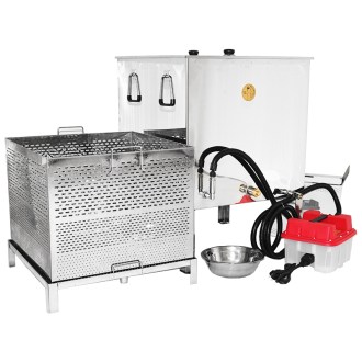 Fundidor de cera Mellarius con generador de vapor 62 x 62 cm