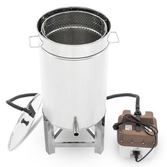 Fundidor de cera inoxidable 70l con generador de vapor - Lysoň