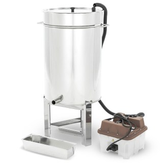 Fundidor de cera inoxidable 70l con generador de vapor - Lysoň
