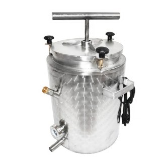 Fundidor de cera con prensa 35l - eléctrico 230 V