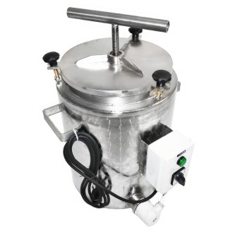 Fundidor de cera con prensa 35l - eléctrico 230 V
