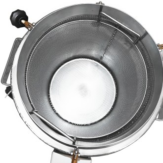 Caldera para cera con prensa 35l