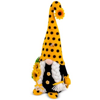 Enano de abeja de peluche 38 cm – BienoSpass con trenzas