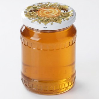 Tapa para tarro TO 82 - Abejas, tilo y miel - HOJ1