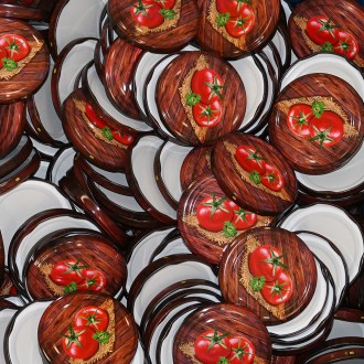 Tapa para conservas para tarro TO 82 - RTS - Tomates - 700 uds - caja completa