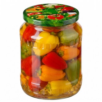 Tapa para conservas para tarro TO 82 - RTS - Verduras 2 - 700 uds - caja completa