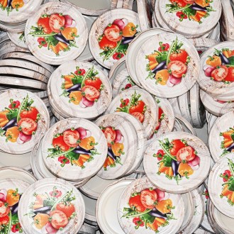 Tapa para conservas para tarro TO 82 - RTS - Verduras 6 - 700 uds - caja completa