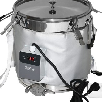 Cinta calefactora para recipientes Mellarius 230 V 113 x 24 cm