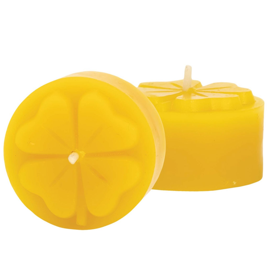 Molde de silicona para velas - vela de té trébol - 1,8 cm - FS503
