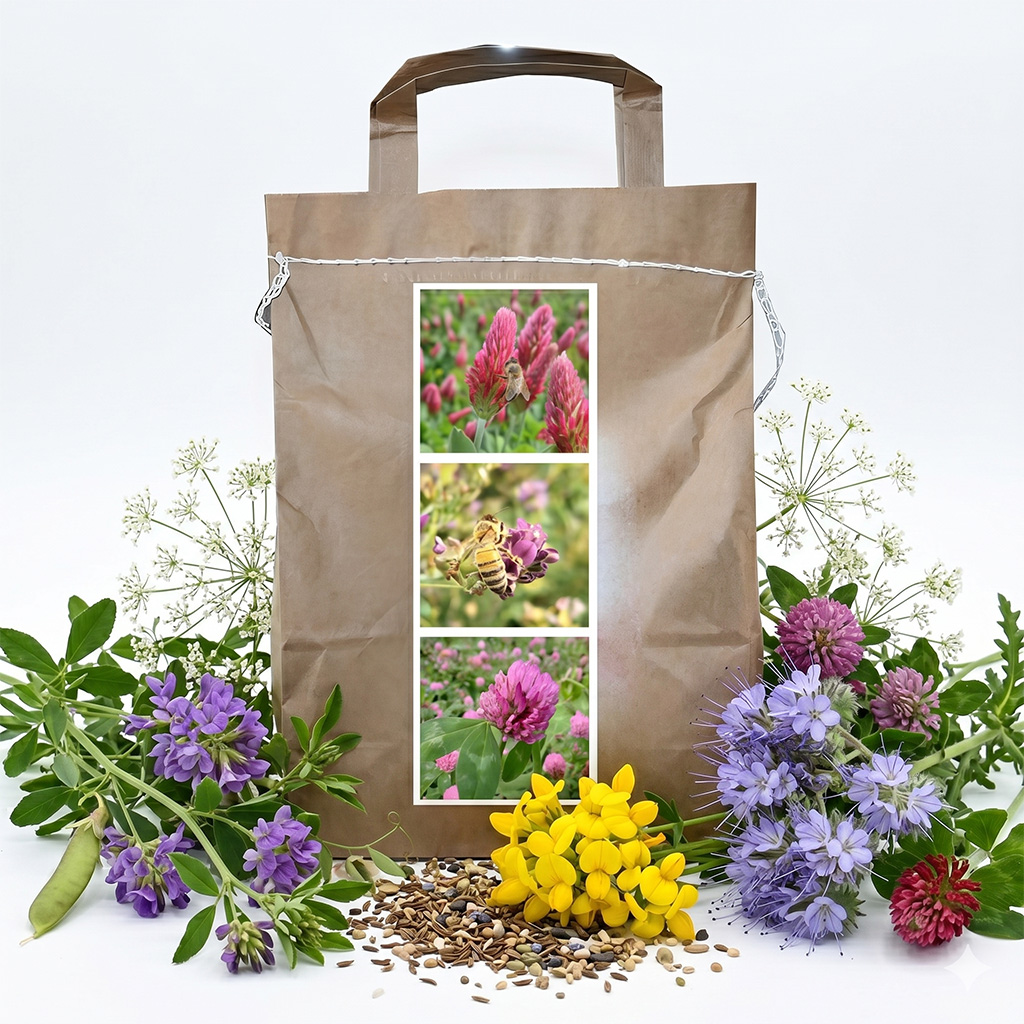 Mezcla nectarífera perenne de primavera para abejas - 1 kg