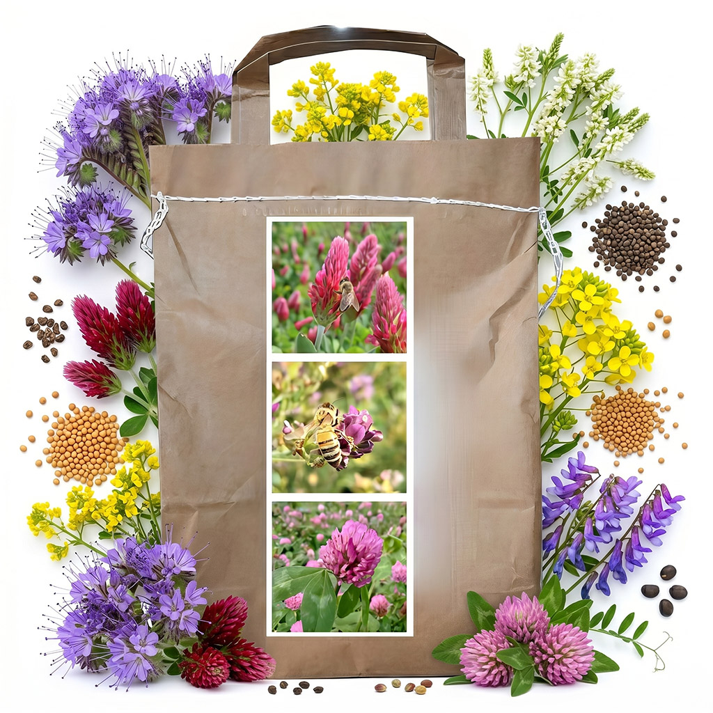 Mezcla nectarífera anual de primavera para abejas - 1 kg