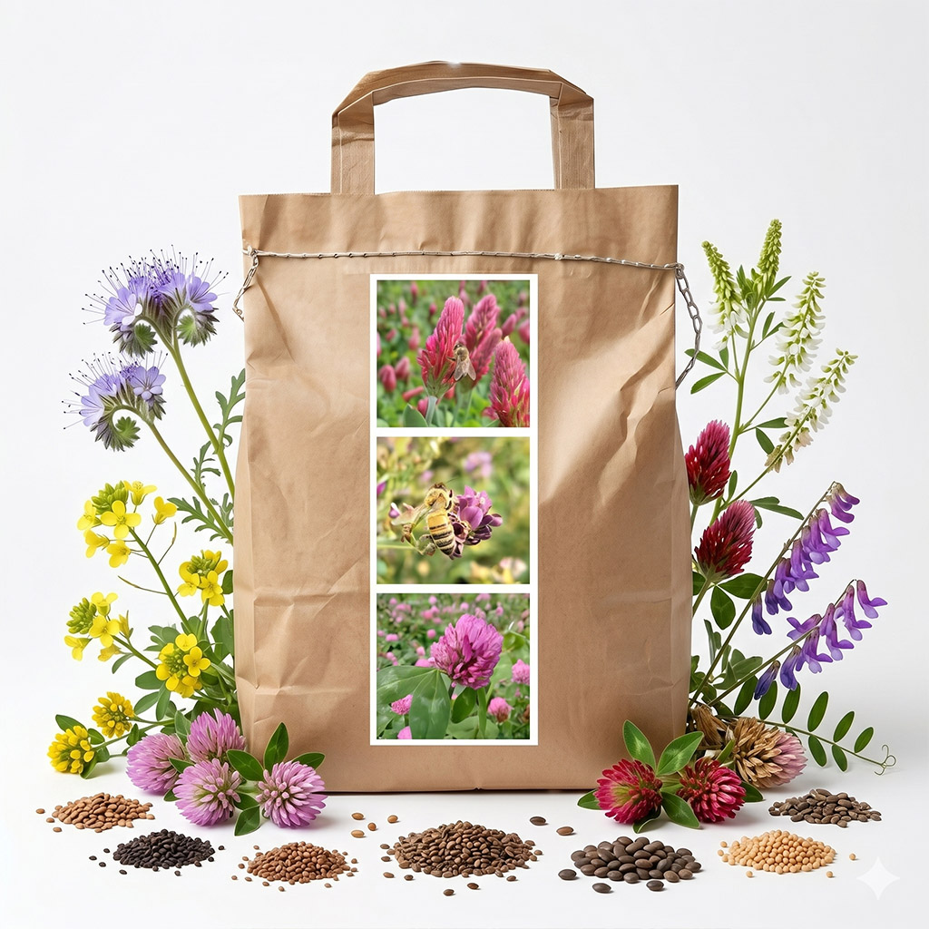 Mezcla nectarífera anual de primavera para abejas - 1 kg